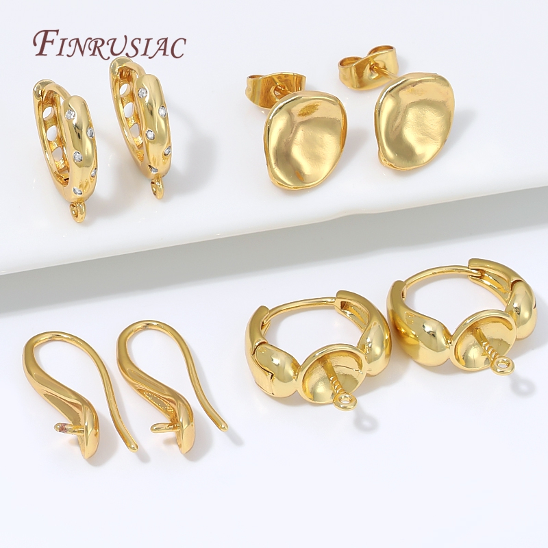 Kancing Anting Huggie Berlapis - Diapering ulasan dan harga